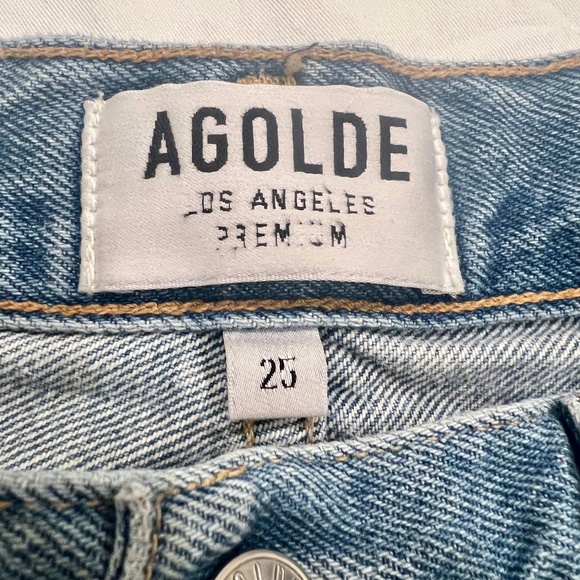 Agolde Jamie High Rise Classic in Dakota 25 - Picture 6 of 7